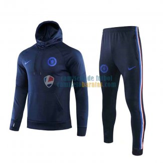 Chelsea Sudadera Capucha Blue + Pantalon 2019-2020