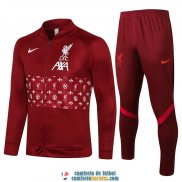 Liverpool Chaqueta Red II + Pantalon Red II 2021/2022
