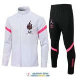 PSG x Jordan Chaqueta White II+ Pantalon Black 2021/2022 PSG x Jordan Chaqueta White II+ Pantalon Black 2021/2022