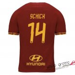 Camiseta AS Roma Primera Equipacion 14#SCHICK 2019-2020