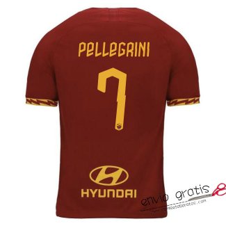 Camiseta AS Roma Primera Equipacion 7#PELLEGRINI 2019-2020