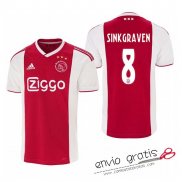Camiseta Ajax Primera Equipacion 8#SINKGRAVEN 2018-2019