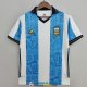 Camiseta Argentina Commemorative White Blue 2021/2022