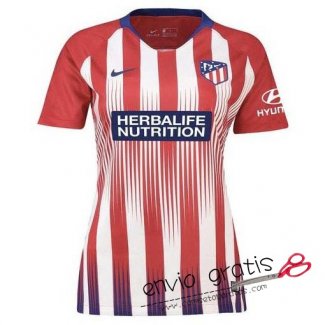 Camiseta Atletico de Madrid Mujer Primera Equipacion 2018-2019