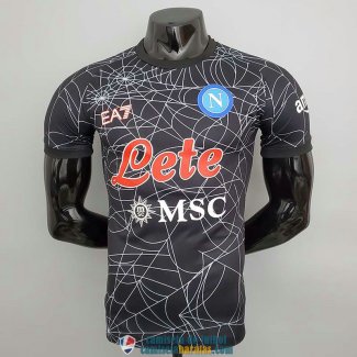 Camiseta Authentic Napoli EA7 Black 2021/2022