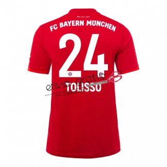 Camiseta Bayern Munich Primera Equipacion 24 TOLISSO 2019-2020