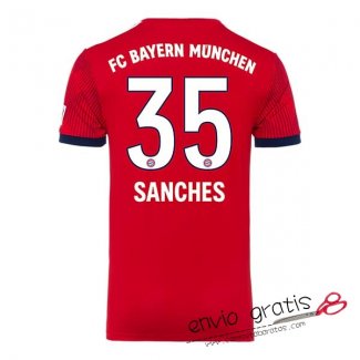 Camiseta Bayern Munich Primera Equipacion 35#SANCHES 2018-2019