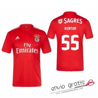 Camiseta Benfica Primera Equipacion 55#KEATON 2018-2019