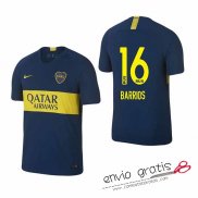 Camiseta Boca Juniors Primera Equipacion 16#BARRIOS 2018-2019