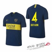 Camiseta Boca Juniors Primera Equipacion 4#BUFFARINI 2018-2019