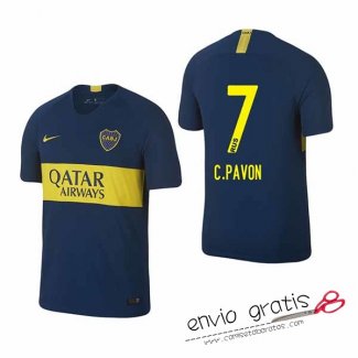 Camiseta Boca Juniors Primera Equipacion 7#C.PAVON 2018-2019