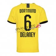 Camiseta Borussia Dortmund Primera Equipacion 6 DELANEY 2019-2020
