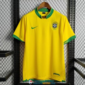 Camiseta Brasil Retro Primera Equipacion 2006/2007