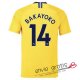 Camiseta Chelsea Segunda Equipacion 14#BAKAYOKO 2018-2019