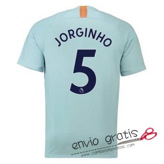 Camiseta Chelsea Tercera Equipacion 5#JORGINHO 2018-2019