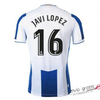 Camiseta Espanyol Primera Equipacion 16#JAVI LOPEZ 2019-2020