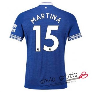 Camiseta Everton Primera Equipacion 15#MARTINA 2018-2019