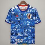 Camiseta Japon Special Edition Blue 2021/2022 Camiseta Japon Special Edition Blue 2021/2022