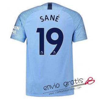 Camiseta Manchester City Primera Equipacion 19#SANE 2018-2019