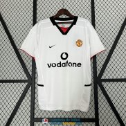 Camiseta Manchester United Retro Segunda Equipacion 2002/2003