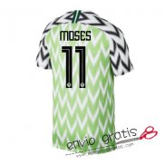 Camiseta Nigeria Primera Equipacion 11#MOSES 2018