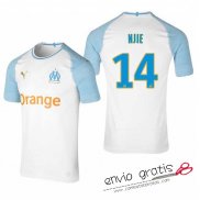 Camiseta Olympique Marseille Primera Equipacion 14#NJIE 2018-2019