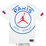 Camiseta PSG x Jordan Training White Big Logo 2020/2021 Camiseta PSG x Jordan Training White Big Logo 2020/2021