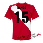 Camiseta Peru Segunda Equipacion 15#RAMOS 2018