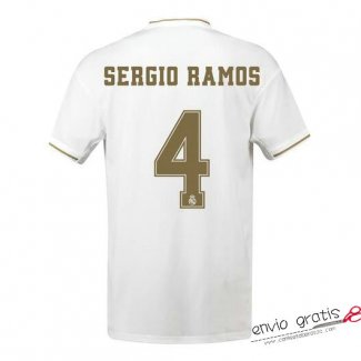 Camiseta Real Madrid Primera Equipacion 4#SERGIO RAMOS 2019-2020