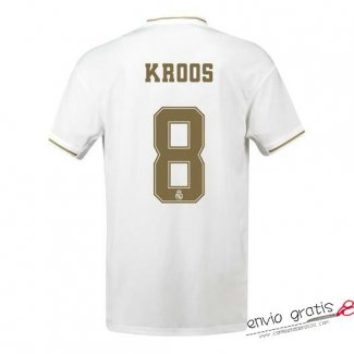 Camiseta Real Madrid Primera Equipacion 8#KROOS 2019-2020