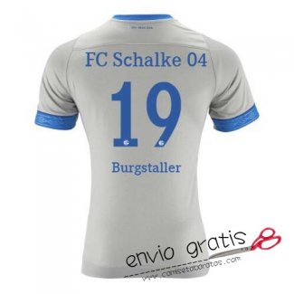 Camiseta Schalke 04 Segunda Equipacion 19#Burgstaller 2018-2019