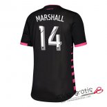 Camiseta Seattle Sounders Segunda Equipacion 14#MARSHALL 2019