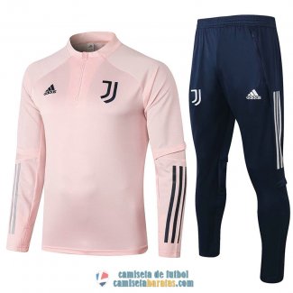 Juventus Sudadera De Entrenamiento Pink + Pantalon 2020/2021