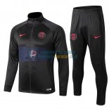 PSG Chaqueta Black + Pantalon 2019-2020 PSG Chaqueta Black + Pantalon 2019-2020