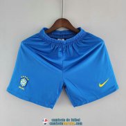 Pantalon Corto Brasil Blue I 2022/2023