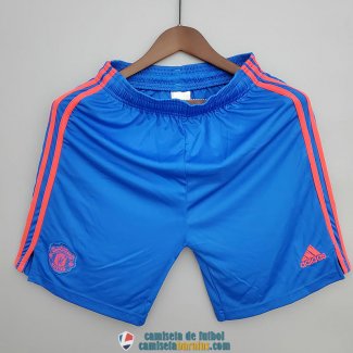 Pantalon Corto Manchester United Segunda Equipacion 2021/2022