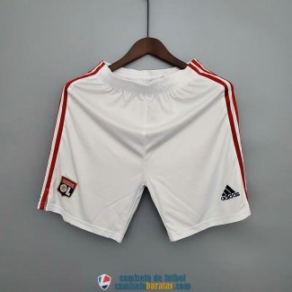 Pantalon Corto Olympique Lyonnais Primera Equipacion 2021/2022