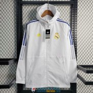 Real Madrid Chaqueta Rompevientos White I 2023/2024