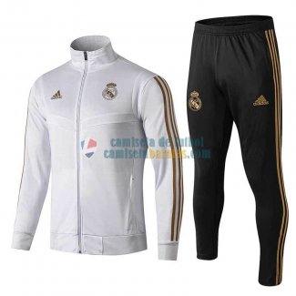 Real Madrid Chaqueta White + Pantalon 2019-2020