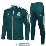 Bayern Munich Chaqueta Green III + Pantalon Green 2021/2022