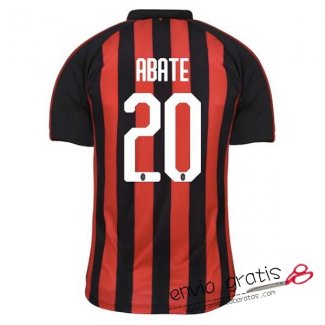 Camiseta AC Milan Primera Equipacion 20#ABATE 2018-2019