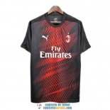 Camiseta AC Milan Training Black Red 2020/2021