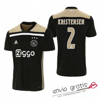 Camiseta Ajax Segunda Equipacion 2#KRISTENSEN 2018-2019