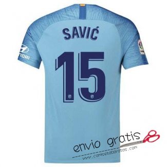 Camiseta Atletico de Madrid Segunda Equipacion 15#SAVIC 2018-2019