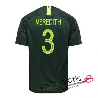 Camiseta Australia Segunda Equipacion 3#MEREDITH 2018