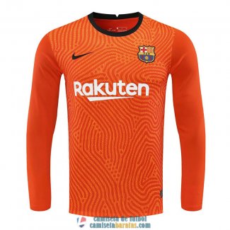 Camiseta Barcelona Portero Orange 2020/2021