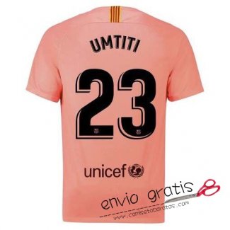 Camiseta Barcelona Tercera Equipacion 23#UMTITI 2018-2019