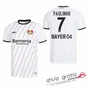 Camiseta Bayer Leverkusen Segunda Equipacion 7#PAULINHO 2018-2019