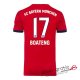 Camiseta Bayern Munich Primera Equipacion 17#BOATENG 2018-2019