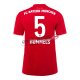Camiseta Bayern Munich Primera Equipacion 5 HUMMELS 2019-2020